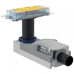 Geberit Kit d'encastrement pour canivelle de douche (154.150.00.1)