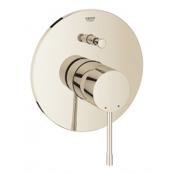 Essence Façade pour mitigeur monocommande 2 sorties, Nickel (19285BE1)