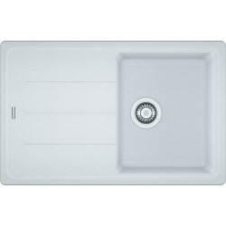BASIS - Évier fragranit BFG 611-78, 780x500 mm, Blanc Artic (114.0285.168)