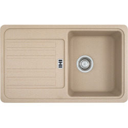 Franke EUROFORM - EFG 614-78 évier en Fragnit graphite évier de cuisine 780x475 mm (114.0120.087)