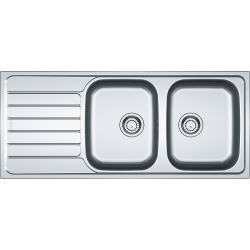 Spark SKX621 évier inox double cuves, 1160*500 mm