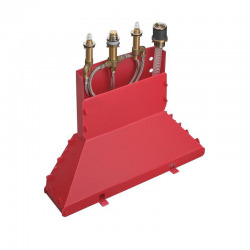 Axor Combiné mélangeur 4 trous. Corps d'encastrement pour montage sur bord de baignoire (15480180)