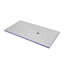 Jackon Bac de douche Aqua décentré 1800x900x50  + siphon horizontal offert (4512099 + 4512007)