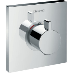 Hansgrohe SHOWERSELECT  E Set de finition pour mitigeur thermostatique encastré haut débit (15760000)