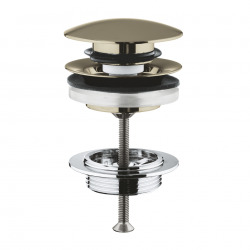 Grohe StarLight bonde clic-clac, Nickel brossé (65807EN0)