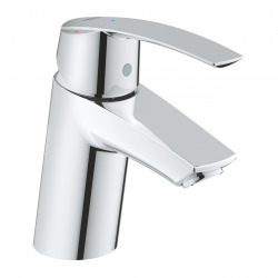 Grohe Start Mitigeur monocommande lavabo taille S avec Limiteur de température + Bonde clic clac, Chrome (23551001)
