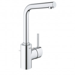 Grohe Concetto Mitigeur monocommande lavabo taille L avec limiteur de débit ajustable, Chrome (23739002)