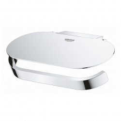 Selection Dérouleur de papier mural en métal avec couvercle, Chrome (41069000)