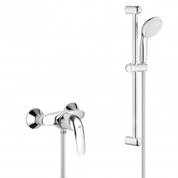 Grohe Pack Euroeco Mitigeur de douche + Ensemble de douche complet 2 jets Tempesta 100 (32740000-TEMPESTA)