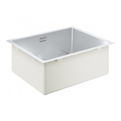  Kit Evier cuisine K700 sous-plan 540x440mm Acier inoxydable + Mitigeur douchette extractible 2 jets (31574SD1-SET5)