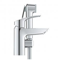  Eurosmart Mitigeur de douche monocommande taille S, avec douchette, Chrome (23124003)