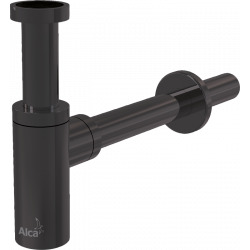 Alca Siphon pour lavabo DN32, Gun métal brossé (A400-GM-B)