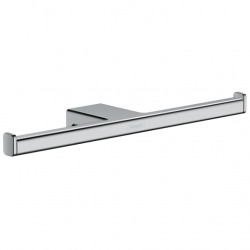 Hansgrohe AddStoris Porte papier toilette double 300 mm, Chrome (41748000)