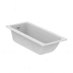 Ideal Standard Connect Air 170 x 70 x 46.5 cm Baignoire droite avec pieds en acrylique, sans pieds, blanc (R000601)