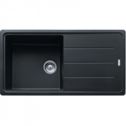 Franke BASIS - Evier Granit BFG 611, 970x500 mm, graphite (114.0285.302)