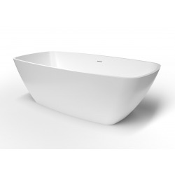  Baignoire ilôt Evelyn 172x87 cm SAT marbre coulé (EVE1700)