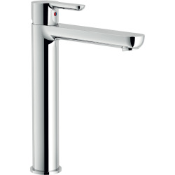 Nobili ABC Mitigeur monocommande lavabo rehaussé ECO, Chrome (ABE87128/2CR)