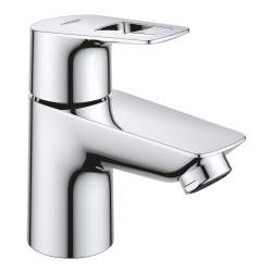 Grohe BauLoop robinet de lavabo monocommande 1/2″, taille XS, Chrome (20422001)