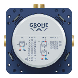  Grohe Rapido SmartBox Corps encastré universel 1/2, 3 sorties (35604000)