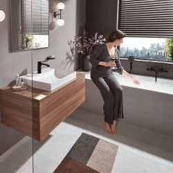  Vivenis Mitigeur bain/douche, noir mat (75420670)