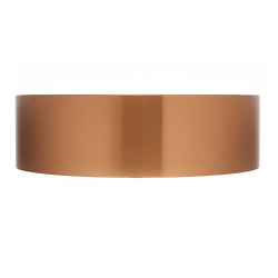  Aurum vasque à poser en Acier inoxydable, 38 x 38 x 11 cm sans trop-plein + Bonde, cuivre brossé (SATAUR3838BRG)