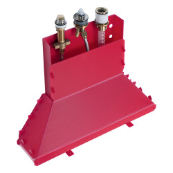 Hansgrohe Combiné mitigeur 3 trous. Corps d'encastrement pour montage sur bord de baignoire (13437180)