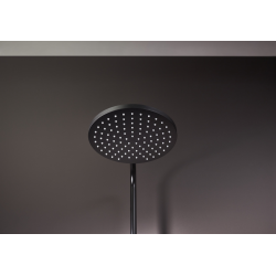 Siko mitigeur cuisine à mémoire de forme, courbe en silicone noir (SIKOBSLPRO290C)