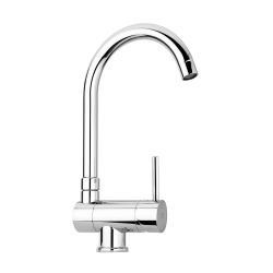 Paffoni Stick mitigeur monocommande d'évier sous fenêtre, chrome (SK189)