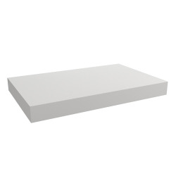 Naturel plan vasque 80x8x50 cm, blanc mat (DO8050BM)