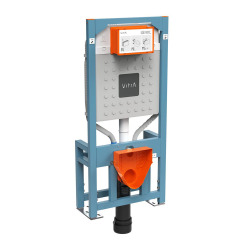 Vitra  EASY FIX bâti support autoportant pour WC, 1.12 M (762-4802-01)