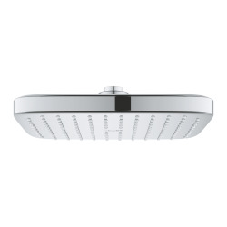 Grohe TEMPESTA 250 Douche de tête  carré 1 Jet, Chrome (26681000)