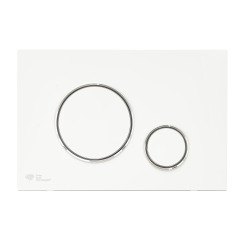 Pack WC bâti-autoportant + WC SAT sans bride fixations invisibles + Abattant softclose + Plaque blanche (SMART-SATrimless-9)