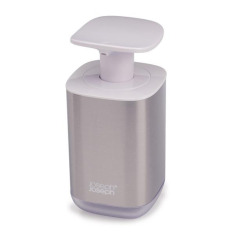 Joseph Joseph Presto™ Steel Distributeur de savon hygiénique - Blanc