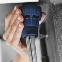  Quickfix Mitigeur Lavabo avec vidage Push-Open, Taille M, Chrome (MM204020004002)