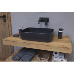  Plaque sous lavabo Naturel Dolce 150x8x50 cm chêne halifax DO15050DH