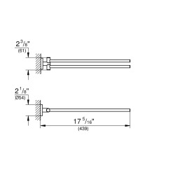  Essentials Porte-serviettes, Warm Sunset (40371DA1)