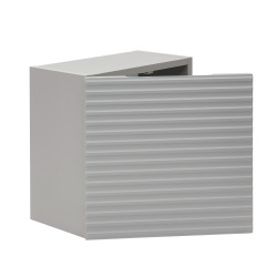 Naturel Meuble de salle de bain Savona 40,2x39,6x21,7 cm gris mat (SAVONAH40GM)