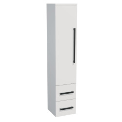 Naturel Meuble de salle de bain haut Naturel Cube Way 32,5x163x33 cm blanc brillant (CUBE2V35BL)