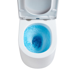 Duofix Bâti-support Geberit + WC sans bride SAT + Abattant SoftClose + Jeu de pieds autoportants + Plaque Delta01 (DelanoTQGebX)