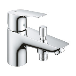 Grohe BauEdge Mitigeur Monocommande Bain/Douche, Chrome (23562001)