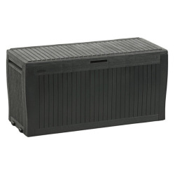  Comfy 270L Coffre de rangement 116,7 x 44,7 x 57 cm, Graphite (255167)