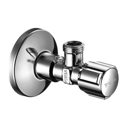 Schell Comfort Robinet d'équerre avec fonction de régulation, Classe de débit A (052120699)