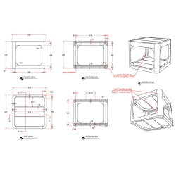 Table d’appoint en teck massif – table extérieure style chic terrasse piscine (NATOFTB5050S)