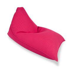Soo Santaï Lazy Bro fauteuil poire 140x120x90cm interieur & exterieur flottant, dehoussable et resistant aux UV, Rose, sans polystyrène