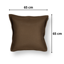  Cushion Floating coussin flottant 65x65x25cm, resistant aux UV, Brun, sans polystyrène