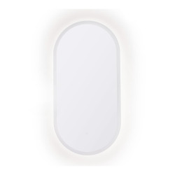 Boho by Siko Miroir ovale avec capteur 54x94cm, transparent (SATZFULED5494)