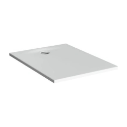 Leaf by Siko Receveur de douche rectangulaire 90x80 cm, acrylique antidérapant, blanc (6519-090-080A)