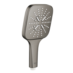 Rainshower Smartactive 130 Cube Douchette 3 jets, hard graphite brossé (26582AL0)