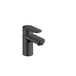 Hansgrohe Vernis Blend Mitigeur de lavabo, avec cartouche en céramique, sans tirette ni vidage, Noir mat (71558670)