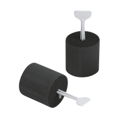 Filtre à odeur, noir mat (4688300M)